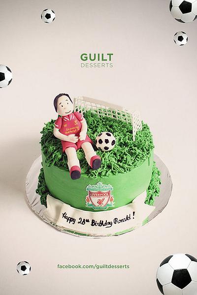 A Liverpool Birthday - Cake by Guilt Desserts