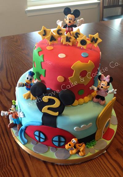 Mickey Mouse Clubhouse - Cake by Mixed with Love Cake & Cookie Co.