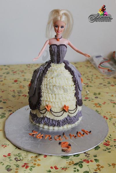 Buttercream Doll Cake - Cake by Simmz