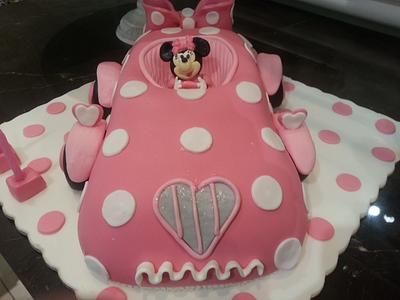MINNIE MOUSE BIRTHDAY CAKE - Cake by Christina Papadopoulou