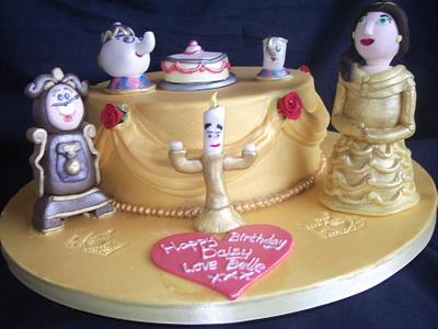 Beauty and the beast - Cake by Judedude