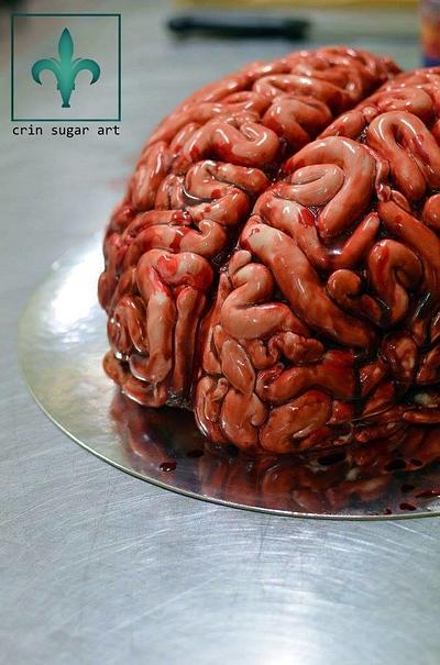 sugar brain - Cake by Crin sugarart
