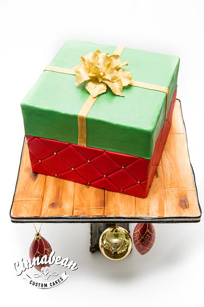 Christmas present cake - Cake by Dkn1973
