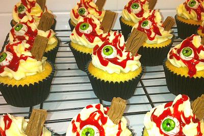 Eye-Scream Cupcakes - Cake by Danielle Lainton