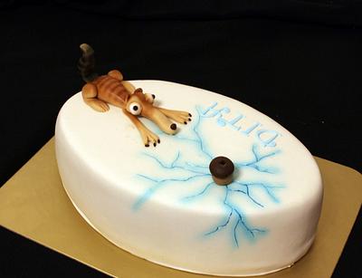 Squirrel from Ice age - Cake by Anka