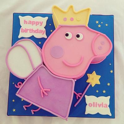 Peppa pig cake - Cake by Caked Goodness