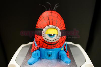 Spiderminion - Cake by Cuppy And Keek
