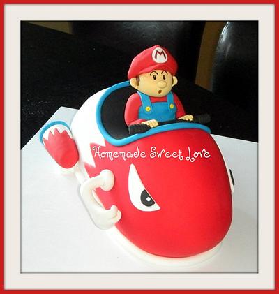 Baby Mario - Cake by  Brenda Lee Rivera 