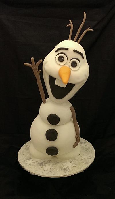 Olaf - Cake by Lil Gems Cakes 'n' Cookies 
