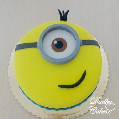 Minion cake - Cake by Dadka Cakes