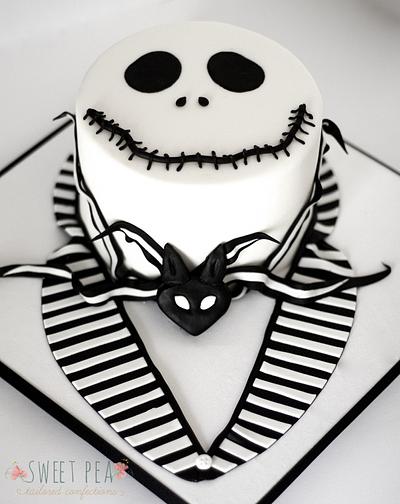 Jack Skellington - Cake by Sweet Pea Tailored Confections