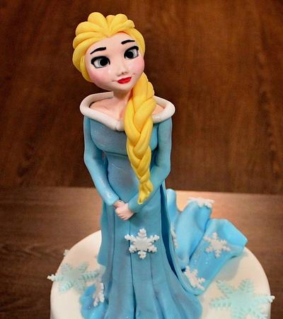 Elsa - Frozen - Cake by Lucie Demitra