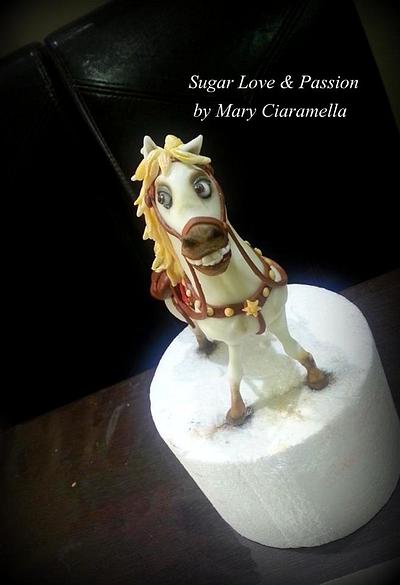 Maximus from Rapunzel - Cake by Mary Ciaramella (Sugar Love & Passion)