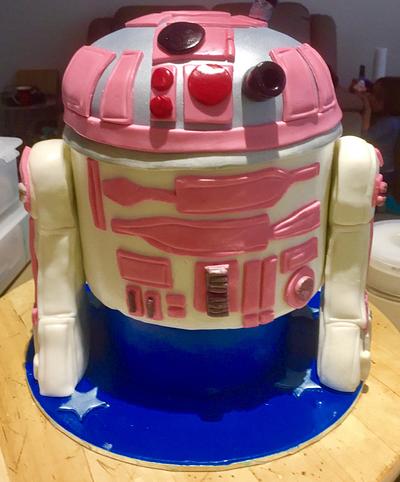 R2D2 - Cake by Cakesters