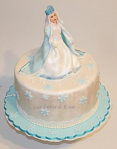 The Snow Queen cake - Cake by Cake boutique by Krasimira Novacheva