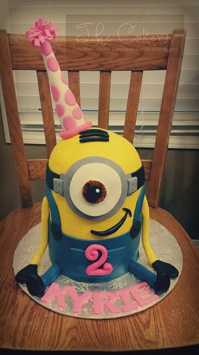 Yet another Minion!  - Cake by The Cakery 
