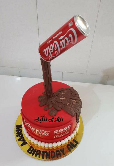  كعكة الكوكا كولا - Cake by Alhudacake 