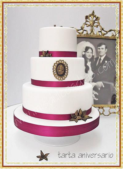 Anniversary cake - Cake by ROCIO ( Mis dulces dias )
