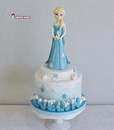 Frozen Elsa cake - Cake by Naike Lanza
