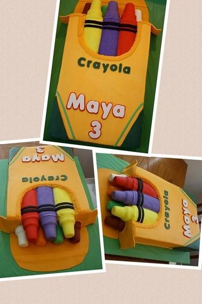 Crayon Cake - Cake by unctoothlady