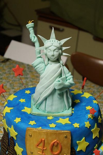 statua della libertà - Cake by LetortediGiulia