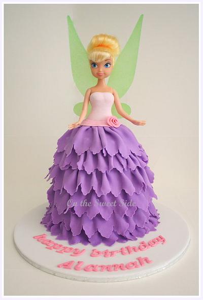 Tinkerbell Cake (without dolly varden tin) - Cake by Christy