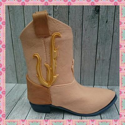 Cowboy boot cake - Cake by Stertaarten (Star Cakes)