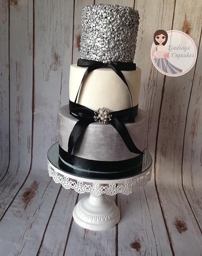 A little bit of bling  - Cake by Lindsays Cupcakes 
