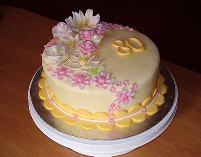 Flower - Cake by Stániny dorty