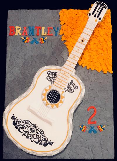 Coco Guitar Cake - Cake by Infinity Sweets