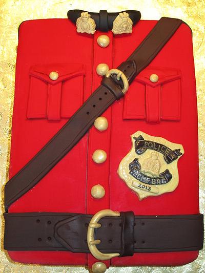 RCMP Regimental Ball and Centenial Celebration - Cake by Sharon