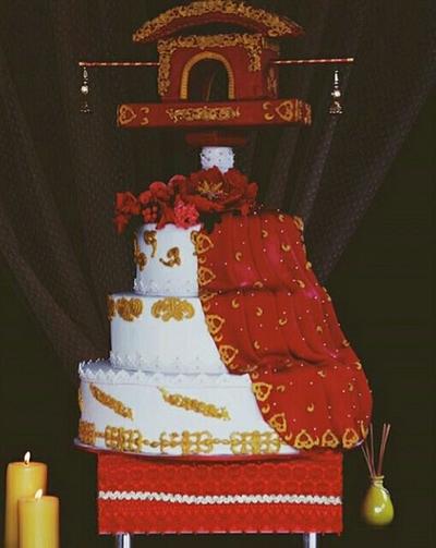 Wedding cake - Cake by Caked India