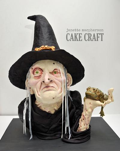 Witch for Cake & Bake Show 2014 - Cake by Janette MacPherson Cake Craft