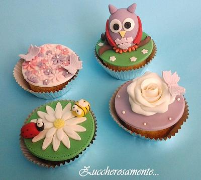 Spring cupcakes - Cake by Silvia Tartari