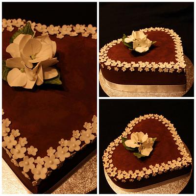 Chocholate heart - Cake by Anka