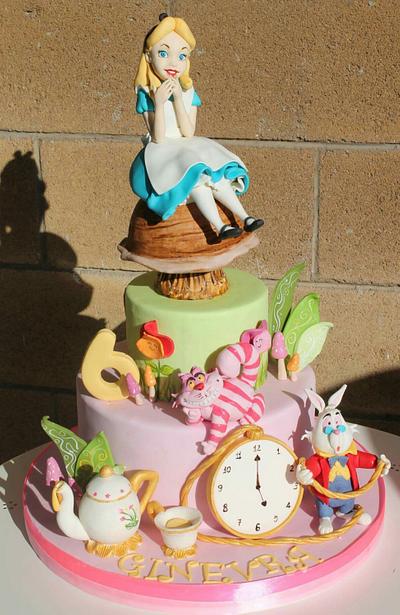 Alice in wonderland - Cake by Elena Michelizzi