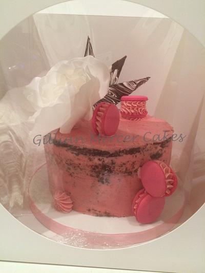 Large rose - Cake by Gillian mercer cakes 