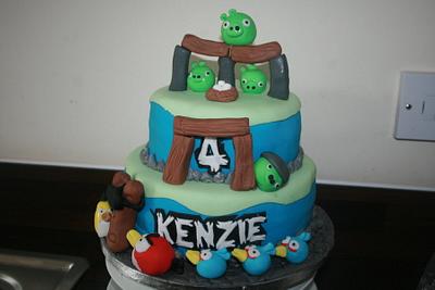 Angry Birds!!  - Cake by Jodie Taylor