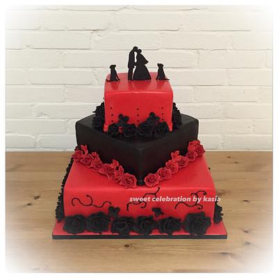 Victorian wedding cake - Cake by Kasia