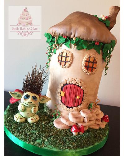 Troll house! - Cake by Beth Evans