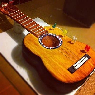 guitar - Cake by Stephanie Towner