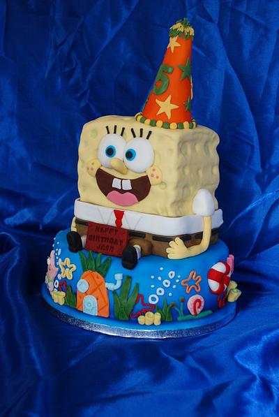 SpongeBob Birthday Cake  - Cake by Cushty cakes 