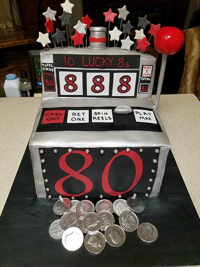 Slot Machine Cake - Cake by Creative Designs By Cass