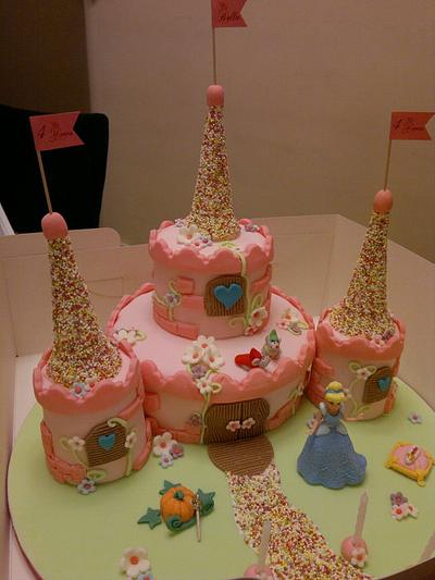 Princess inspired castle - Cake by AWG Hobby Cakes