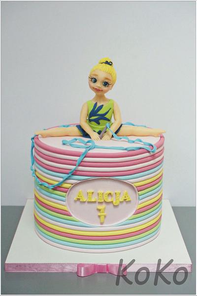 Gymnast - Cake by KoKo