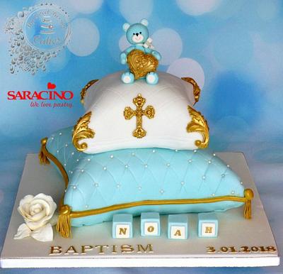 Christening cake  - Cake by Beata Khoo