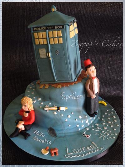 Dr Who - Cake by Zoepop