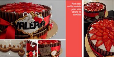 Strawberry and Cream Cake! - Cake by Bela Verdasca