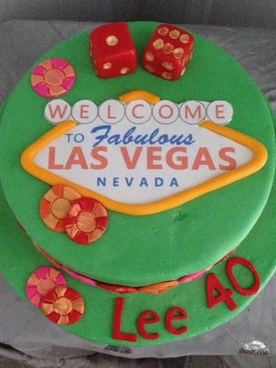 Las Vegas Birthday Cake! - Cake by Jennifer 