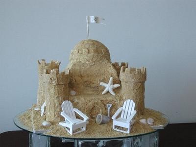Beach wedding,  - Cake by Fancy A Treat